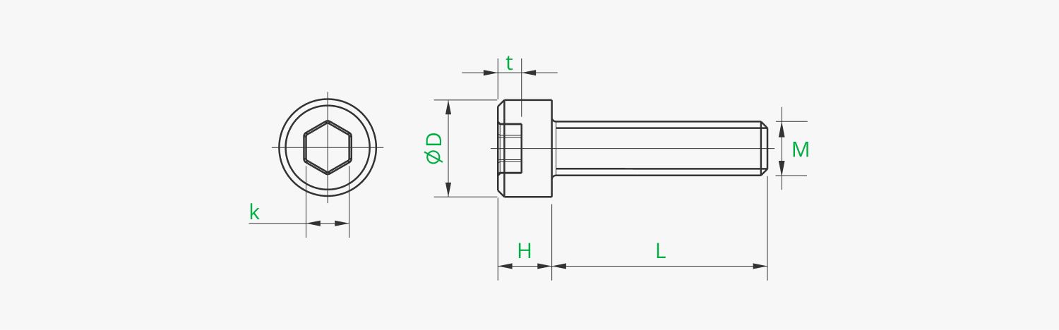 Socket Head Cap Machine Screws (SHCS)