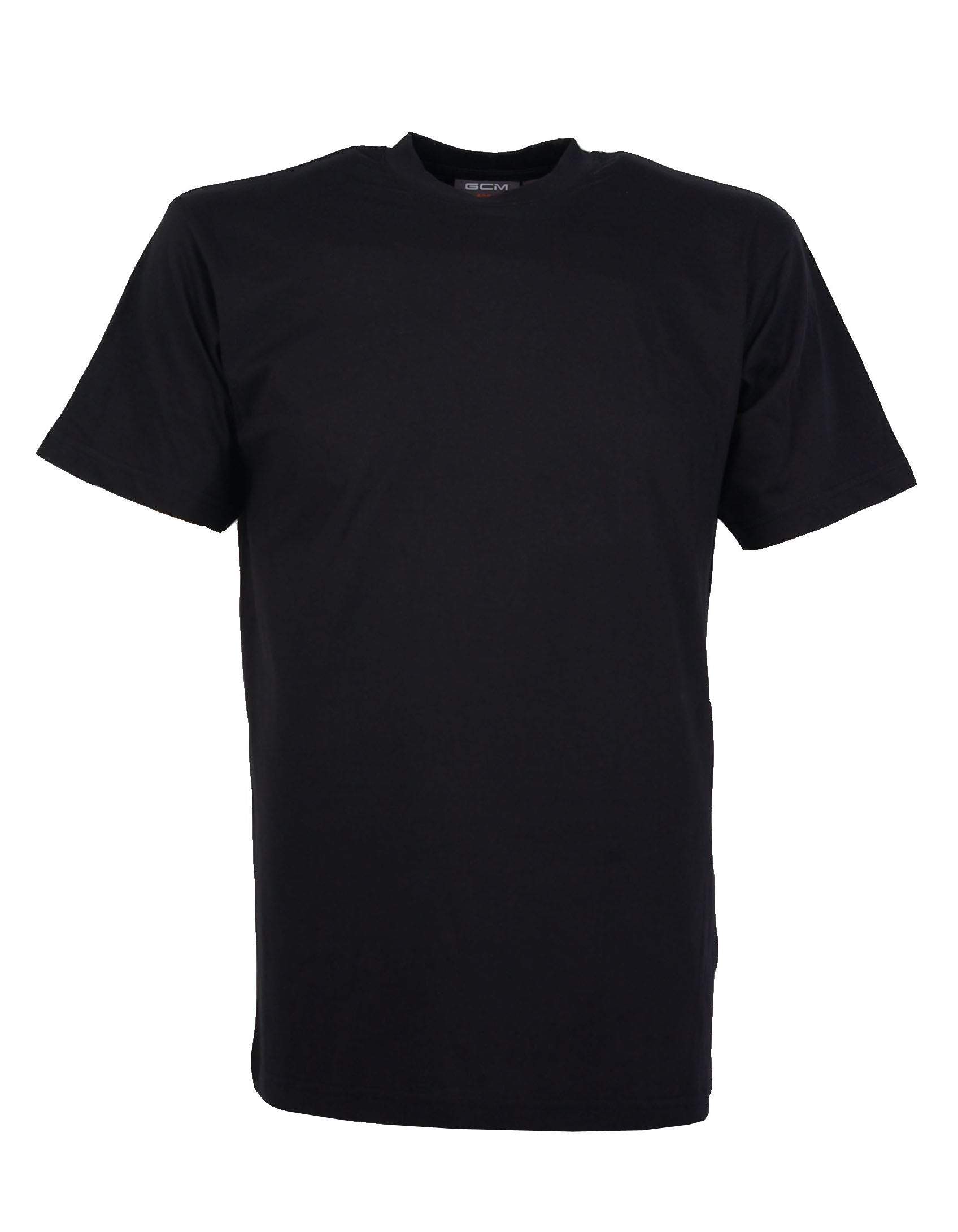 GCM original t-shirt ronde zwart Broeken