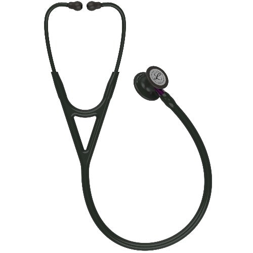 Stéthoscope 3M™ Littmann® Cardiologie IV™ Black Édition Base Violet - NOIR - MyStetho