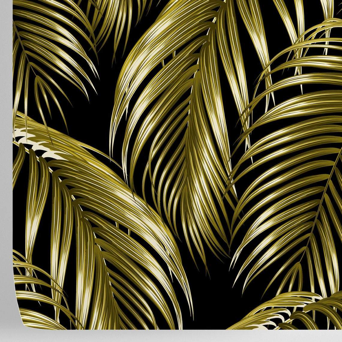 Gold Tropical Wallpaper <br> ★★★★★ - WallpapersforBeginners