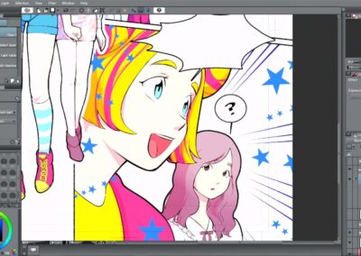 How to draw a manga comic, from start to finish, in Clip Studio Paint