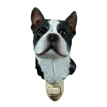 boston terrier night light