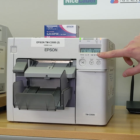 Epson TM-C3500: Ink Cartridge Replacement — Infinity Label Group