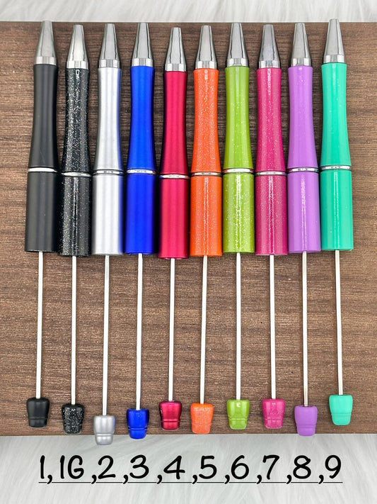 Versatile, Compact beadable pens Options 