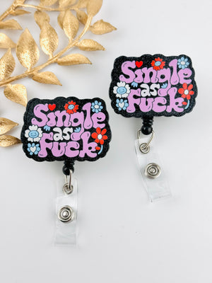 Badge Reel ~ Single As F - Delilica