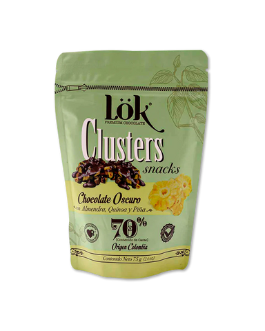 Clusters Almendra Quinoa Piña - LOK 75g