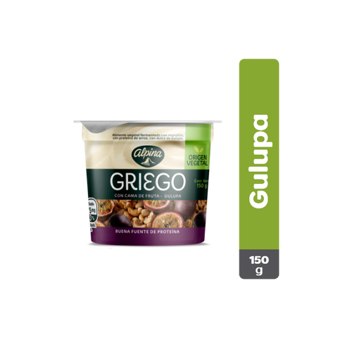Griego Vegetal Gulupa - Alpina 150g