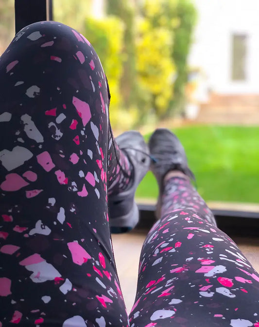 Signature Gym Leggings With Pockets - Jet Black