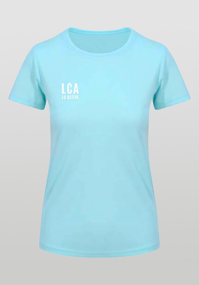 mint green running top