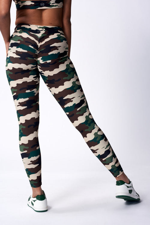 Zyia Active Performance Gray Camo Seamless High Waist Leggings Women's  Large - $40 - From Sara