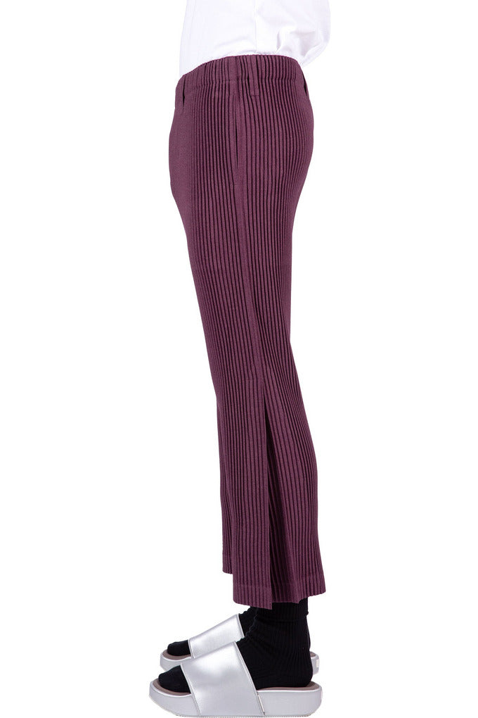 Kersey Pleats Pants in Purple