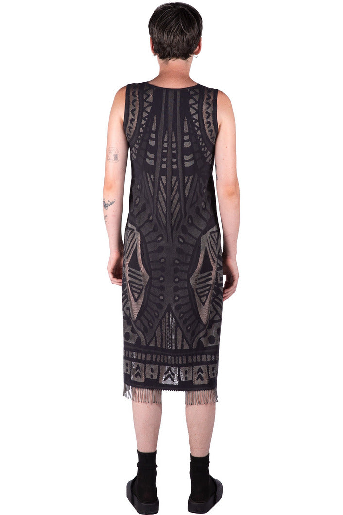 A-Poc Dress With Sparkle Detail