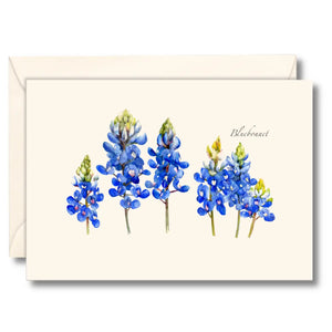 Bluebonnet Notecards with Matching Envelopes - Set of 8 - Celebrate By Lisa Lou