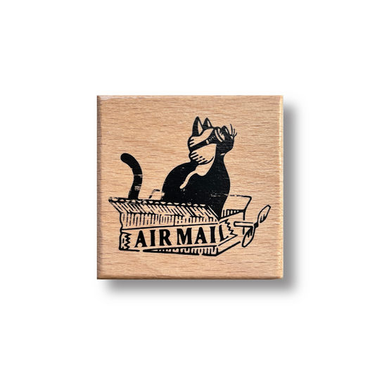 Airmail Cat Sealing Wax Stamp – Fog Cats