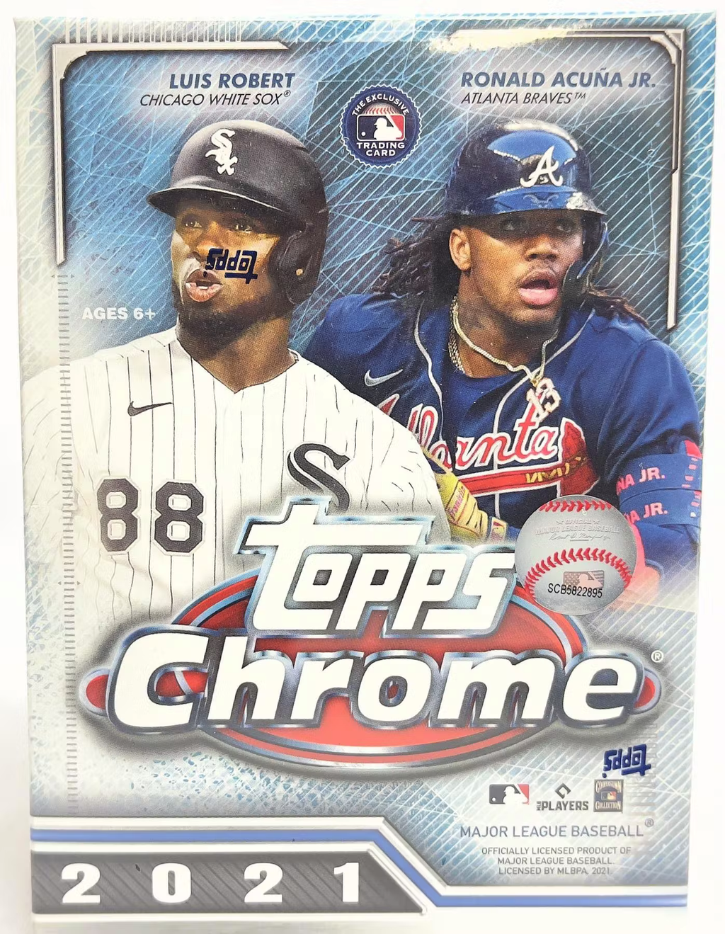 2021 Topps Chrome Baseball 8-Pack Blaster Box