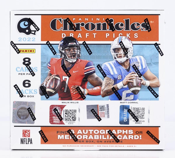 2023 Panini Chronicles Draft Picks Football Checklist, Set Info, Box