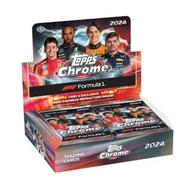 2024 Topps Chrome F1 Formula 1 Qualifying Lap Hobby Box