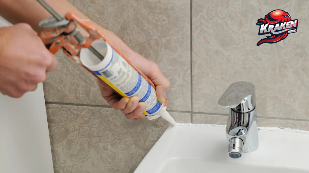 Kitchen Sink Caulking