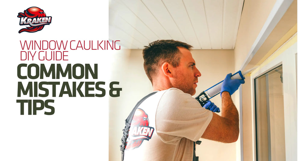 Window Caulking DIY Guide  Common Mistakes & Tips