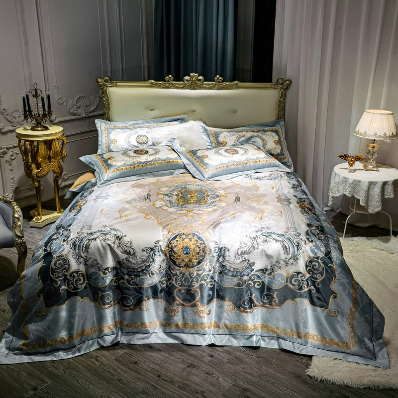 gold bed linen sets