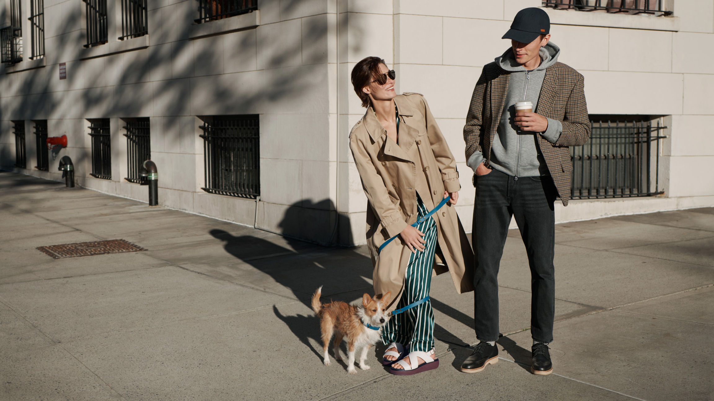 Men and women wearing dress shoes