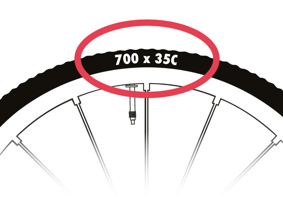 Airless tyre size guide