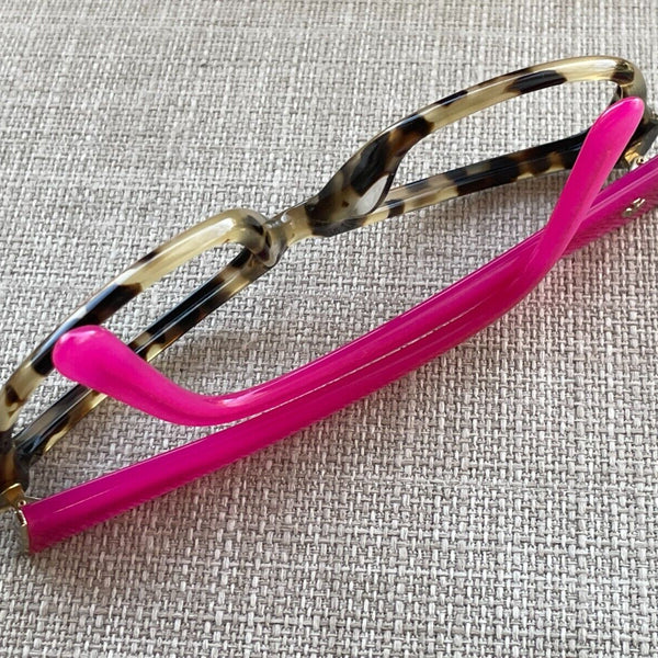 Kate Spade Women Eyeglasses Frame JOHANNA/S ESP Pink/Brown Tone Glasses Frame
