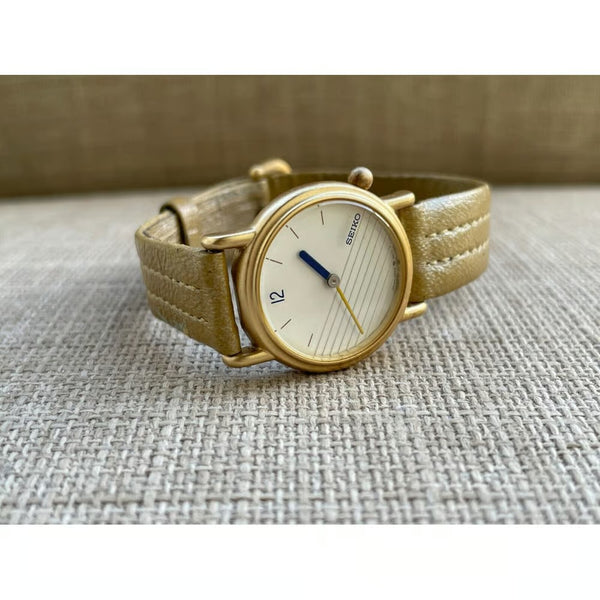 Vintage Seiko Ladies Wrist Watch Japan Movement Quartz Analog Leather –  fashionpulses