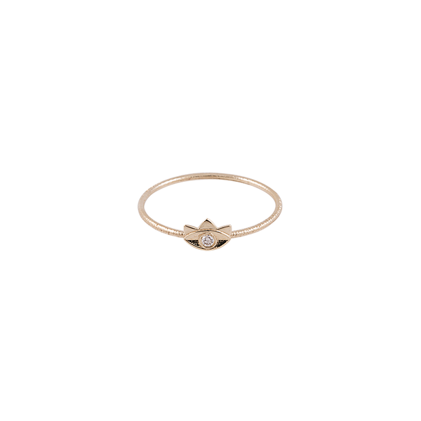 Idylle Blossom Two-Row Ring, Pink Gold And Diamonds - Jewelry