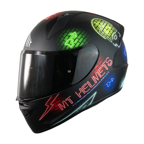  Casco de motocicleta con intercomunicador Bluetooth aprobado  por DOT, casco de motocicleta de cara completa compatible con 2,624.7 ft,  intercomunicador de 2 a 3 personas, reducción de ruido, impermeable y  resistente