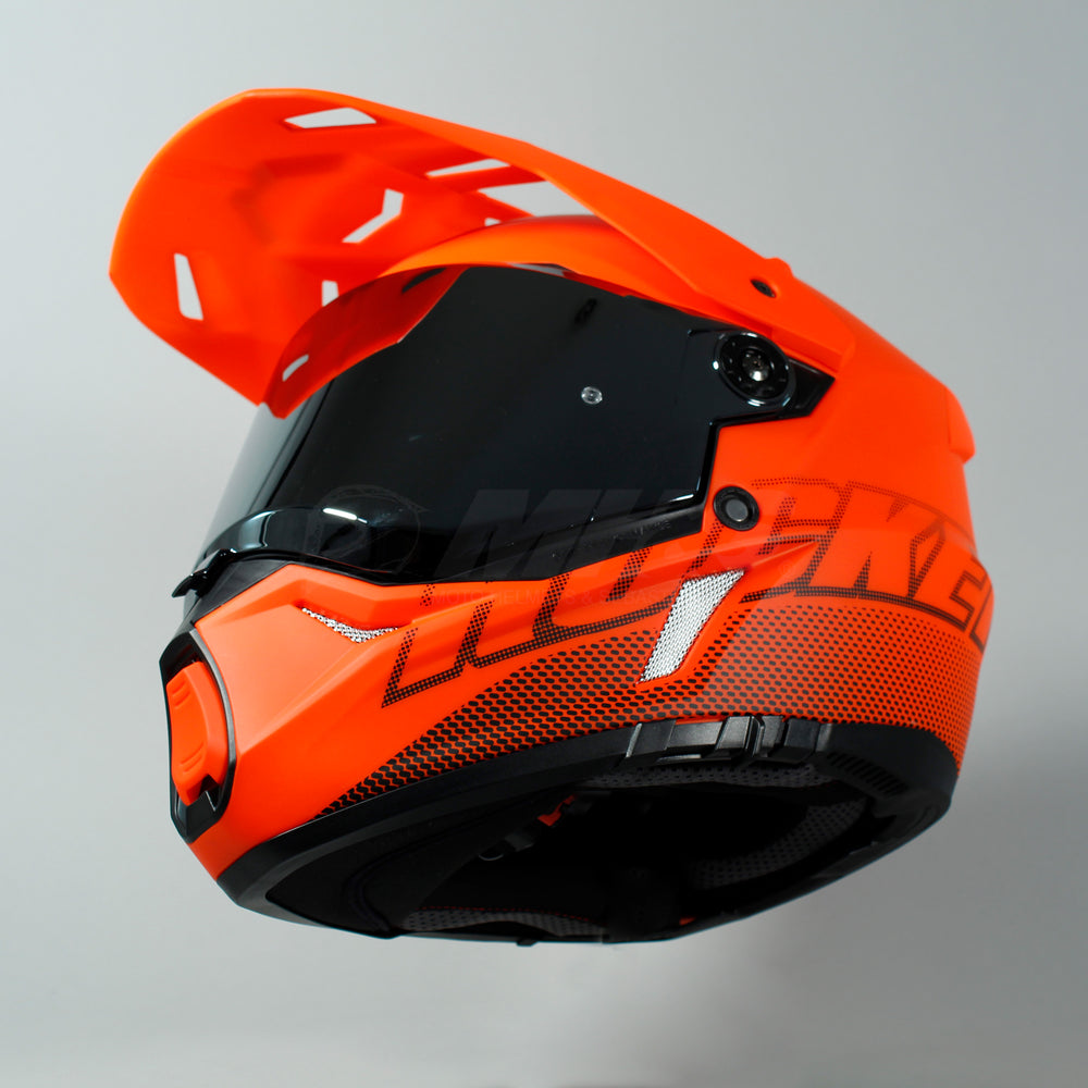 Joe 26 Flare Naranja – Moto Helmets & Sebastian