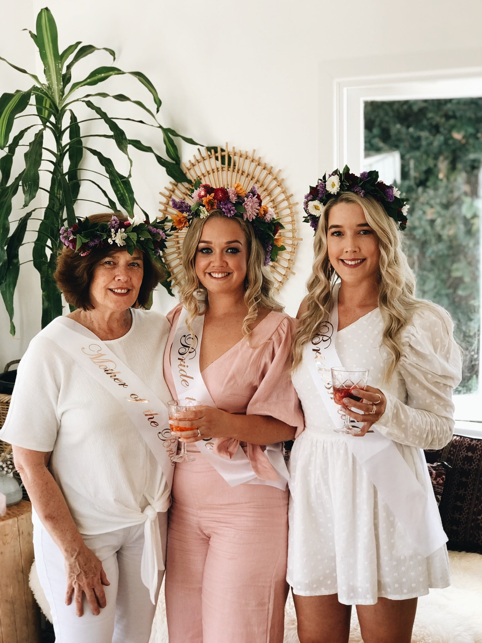 Bridal hen with Mother of the Bride and Bridesmaid