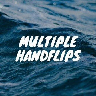 Flowcabulary - rope flow moves: Multiple Handflips 1 Hand