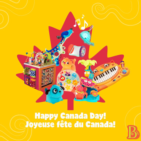 btoys meowsic canada day canadian proudly