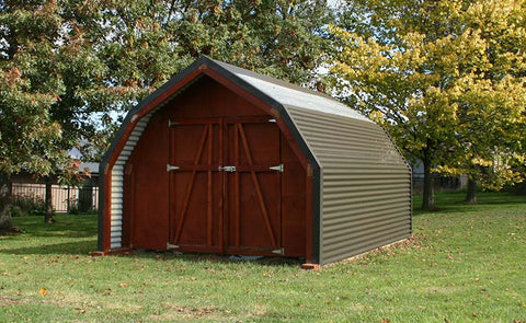 Upland Garden Shed with Colorsteel