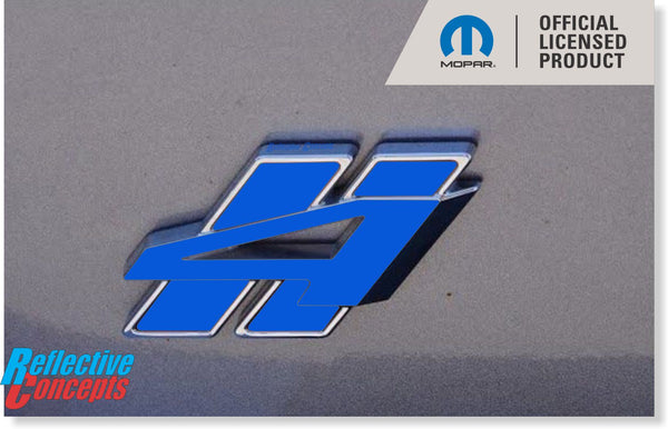 Dodge SRT Logo Sticker Decal Sheet - 8x10