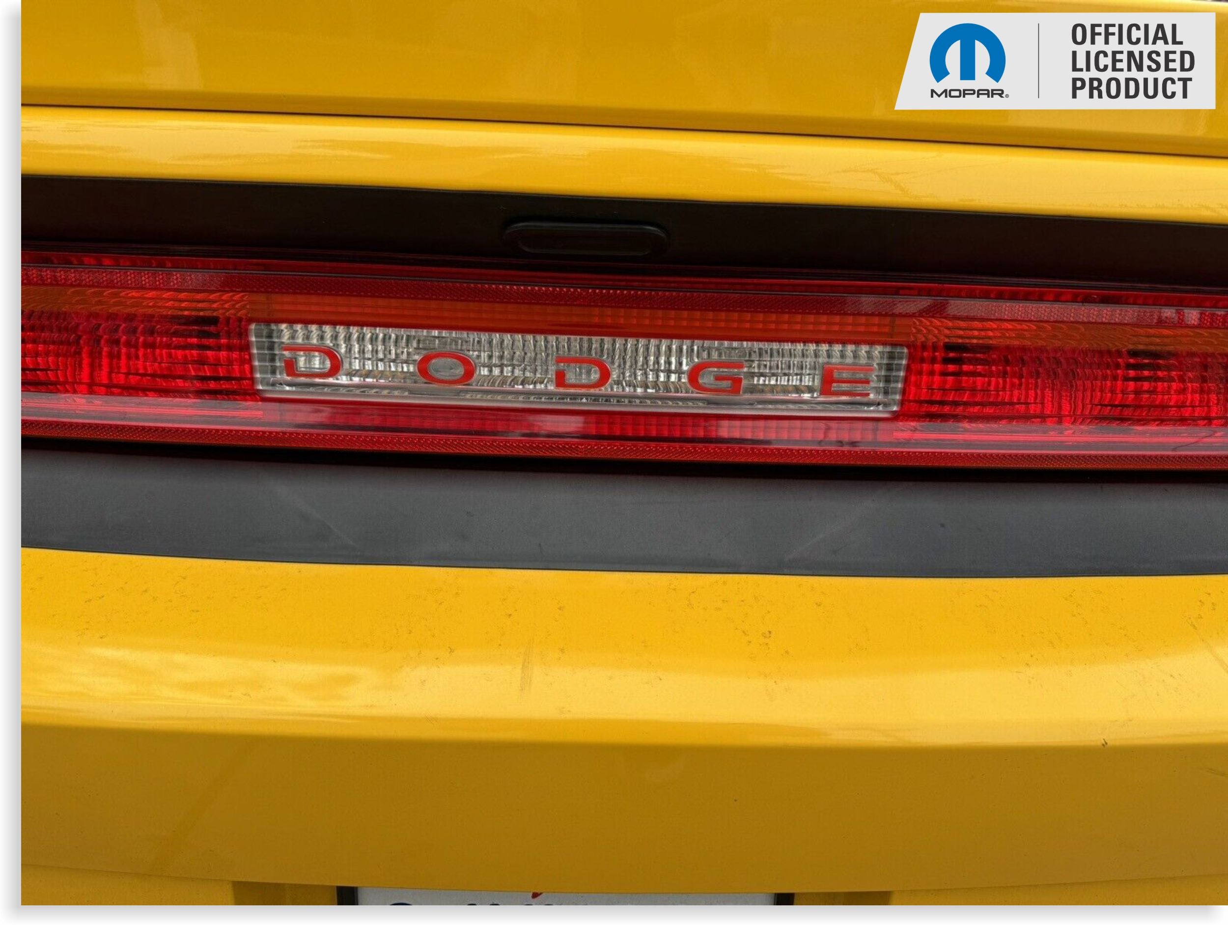 DODGE Trunk Lettering Emblem Overlay Decal - 2008-2014 Challenger