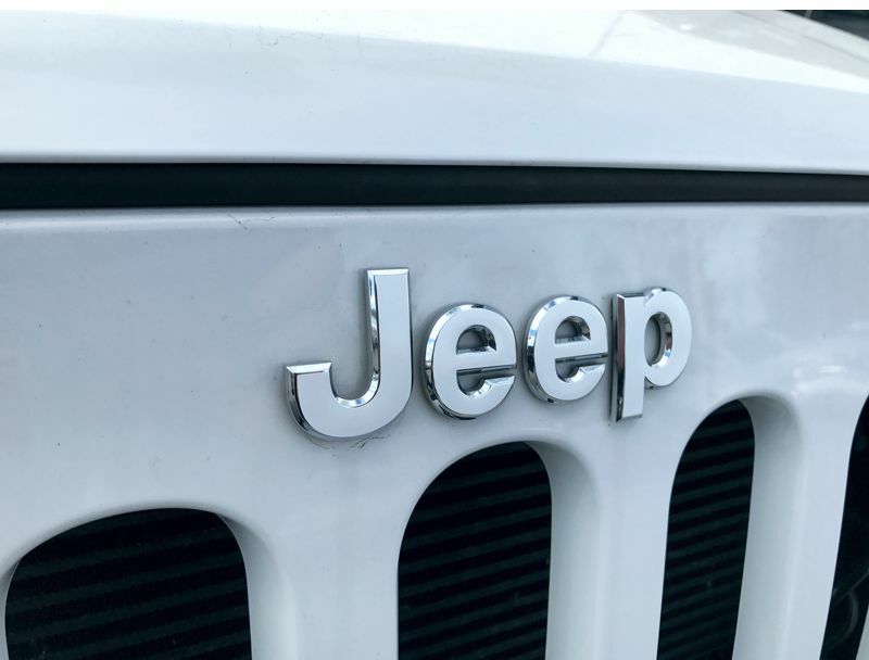 Jeep Wrangler Emblem Overlay Decal