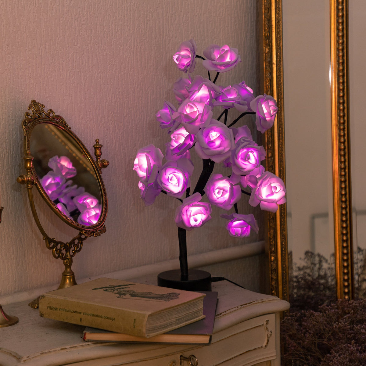 The Rose Tree Lamp | Sparkly Trees™