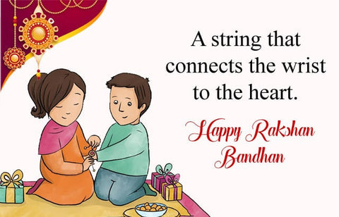 rakhi messages string