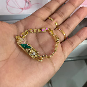 Kids San Judas bracelet - Lotus Rings