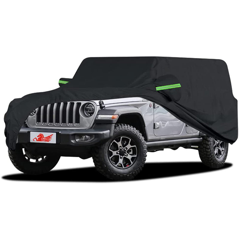 Outdoor Car Cover Waterproof Elastic Full Cover for Jeep Wrangler
