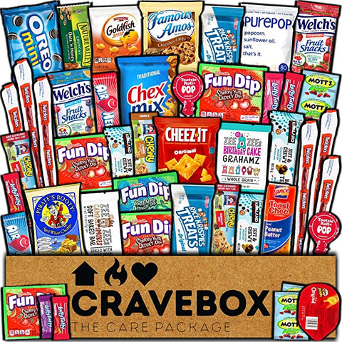 Cravebox snacks might be given to a friend who has everything