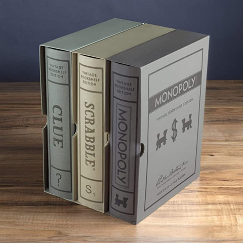 A clever gift idea for someone who has everything is board games inside books