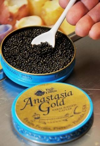 Caviar as a present for the person who has everything