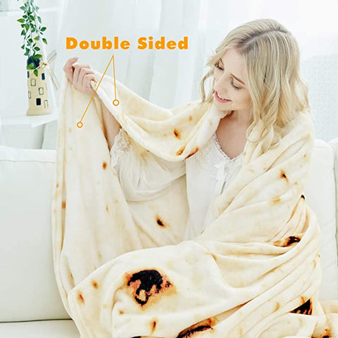 Tortilla blanket is a really fun gift for someone who has everything