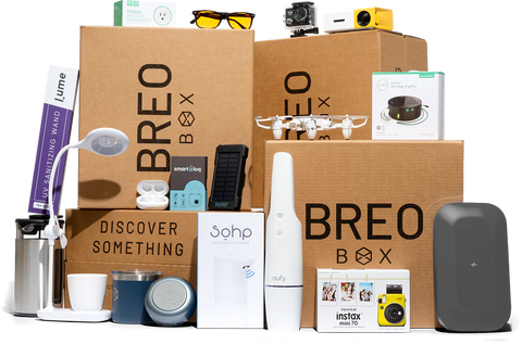 A Breo Box subscription is the ideal present for a person with everything