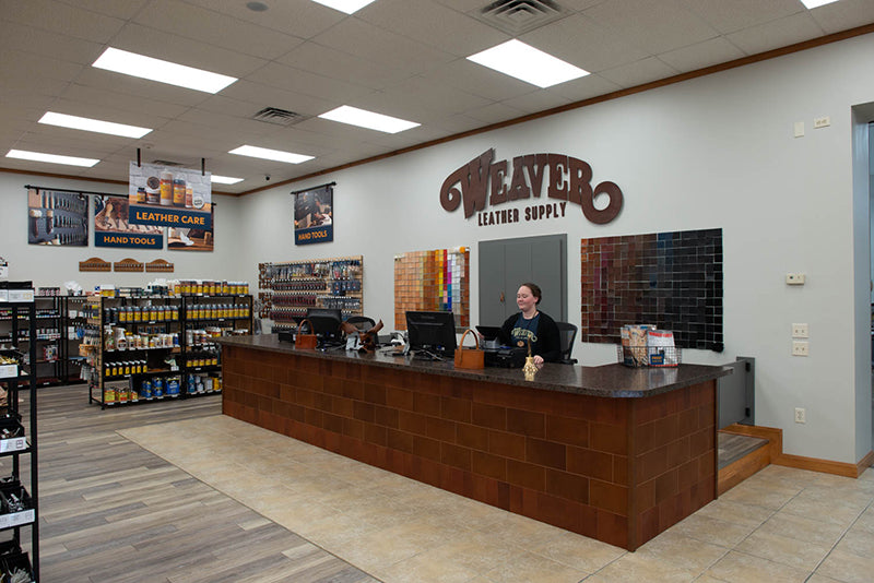 Reception at the Weaver Leather Supply Retail Store