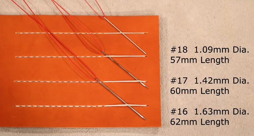 John James Saddlers Harness Blunt Point Needles/Set: 5 x 5/5 Sizes x 5  Pieces Each