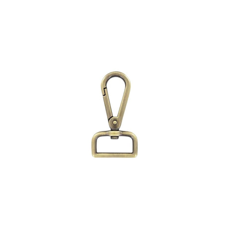 1 1/2 Antique Brass, Lever Swivel Snap Hook, Zinc Alloy-PK4, #P-2831- – Weaver  Leather Supply